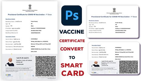 convert your vaccine certificate in to smart card|How to Digitize Your COVID.